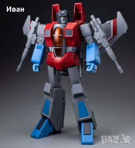 Transformers Masterpiece MP-52 Starscream 2.0, снимка 2 - Колекции - 54234820