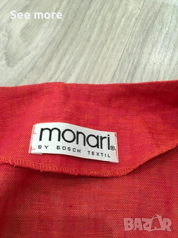 MONARI By Bosch Textil 100% ленен топ IT42, снимка 5 - Ризи - 54990149