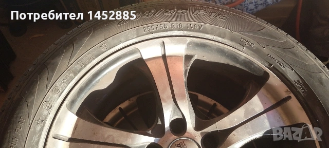 джанти с гуми 255/55 18, снимка 3 - Гуми и джанти - 54114148