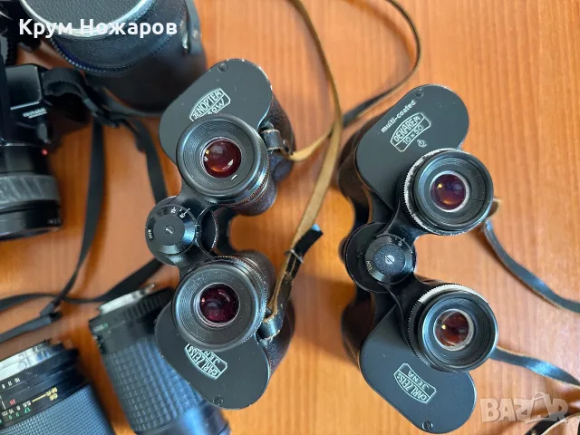 CARL ZEISS 10x50  в добро състояние с кожени чантички ,цена -148€, снимка 8 - Фен артикули - 55304703