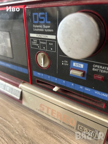 Aiwa CS-240 Радиокасетофони  +1 подарък, снимка 6 - Радиокасетофони, транзистори - 54811173
