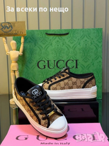 Gucci Дамски Маратонки👟Дамски Спортни Обувки Гучи - Различни Цветове Код SK1375, снимка 4 - Маратонки - 54337231