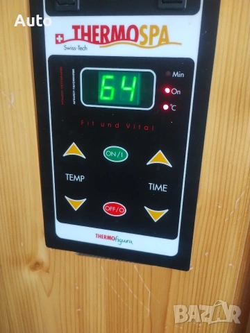 Швейцарска инфрачервена сауна THERMOSPA TF-140 ECK – 2/3 местна, снимка 4 - Други стоки за дома - 55063658