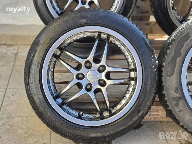 5х112 17 Джанти Лети Mercedes VW Seat Skoda Audi 5x112 ет 38 J 8.5 Цо 70.4 с втулка на 57.1 Без крив, снимка 4 - Аксесоари и консумативи - 55010919