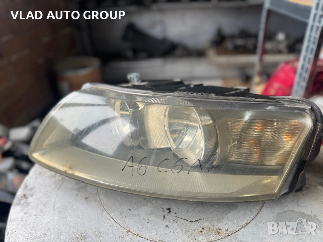 Фар-Audi a6 c6 -ляв, снимка 2 - Части - 54469991