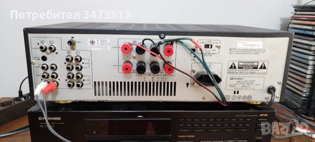 SANSUI AU-X 317, снимка 6 - Ресийвъри, усилватели, смесителни пултове - 55152861