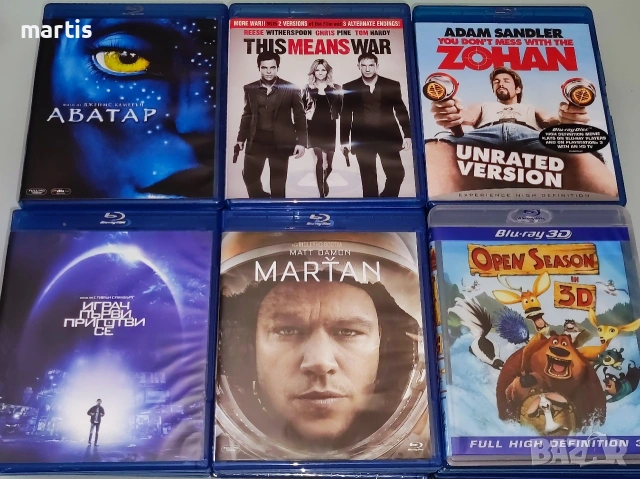 Колекция филми Blu-ray/Бг.суб, отлично състояние/20€бр.Минимална поръчка 4бр., снимка 3 - Blu-Ray филми - 54632339