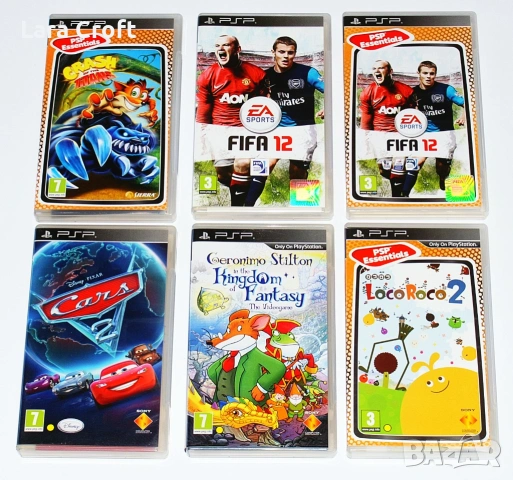 PSP Оригинални игри Playstation Portable ПлейСтейшън игри по 15 €