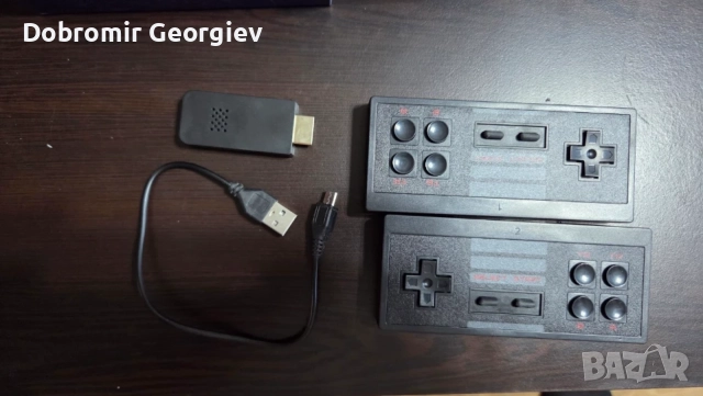 Ретро конзола Extreme Mini Game Box EMX-041 + 2 безжични джойстика, снимка 2 - Други игри и конзоли - 55632504