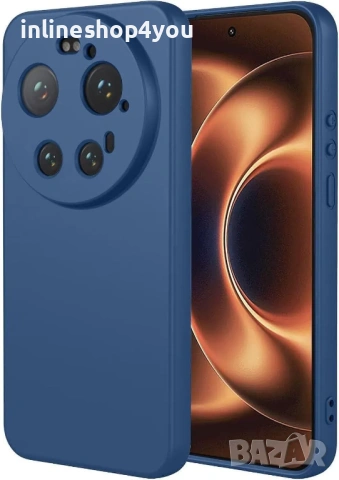 Матов Силиконов Кейс за Xiaomi 17 Ultra, снимка 3 - Калъфи, кейсове - 54724561