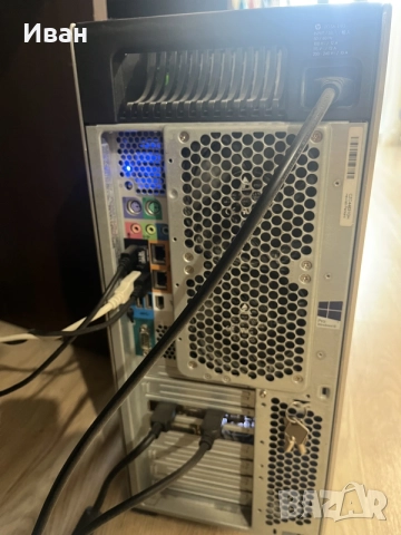 Монитор 27" Dell UltraSharp с HP Z820 работна станция, снимка 4 - За дома - 55278446