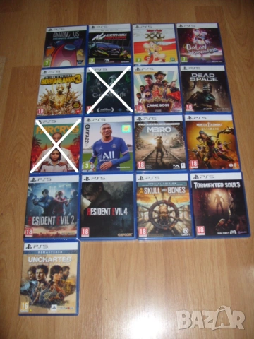 Игри за PlayStation 5, PS5 Част 1 - 15 € / 29,34лв за брой