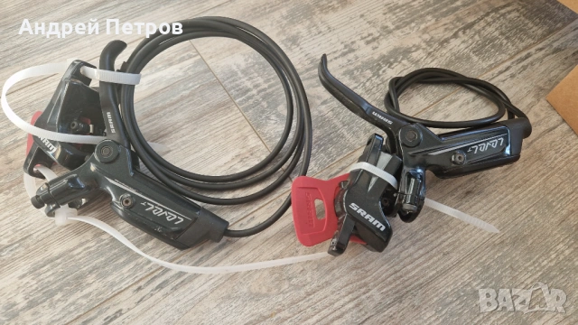 комплект спирачки Sram Level T + скоби Avid MatchMaker + допълнителни накладки