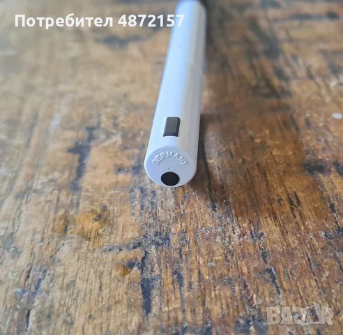 ролер Лами Lamy бял с черен гумен грип модел 377, снимка 10 - Други - 55577046