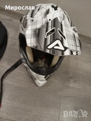 каска Acerbis + очила Thor, снимка 3 - Аксесоари и консумативи - 55430588