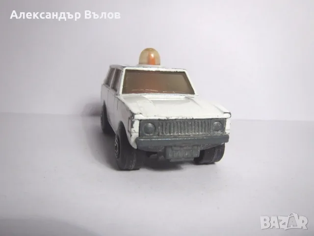 Стара Метална Количка Range Rover Matchbox Rolamatics Lesney, снимка 3 - Колекции - 55650211
