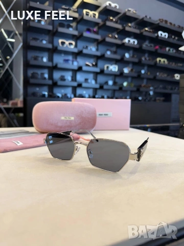 MIU MIU💎Дамски Слънчеви Очила , снимка 4 - Слънчеви и диоптрични очила - 54008085