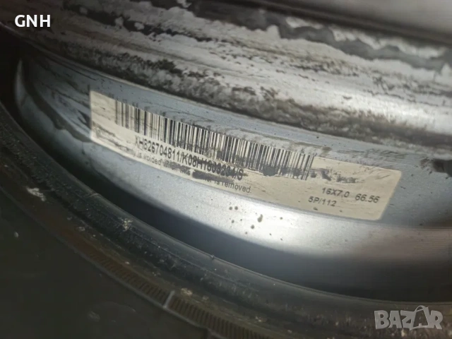Джанти Oz 16 цола , 5х112 , 7j , et48 , 205/55/16 Vw , Mercedes , Audi, снимка 8 - Гуми и джанти - 54576228