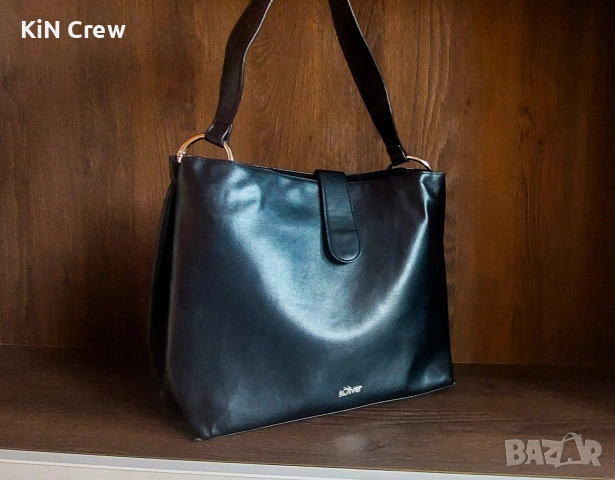 Дамска чанта s.Oliver – черна