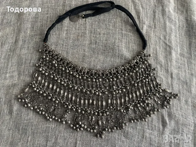 Масивно старинно колие от сачан
