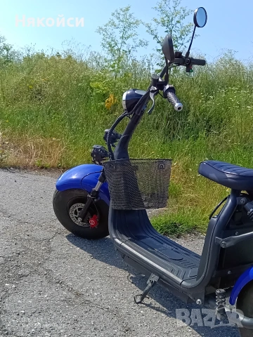 Електрически скутер BIG CITY HARLEY X7 ULTRA 1500W, снимка 6 - Мотоциклети и мототехника - 55239182
