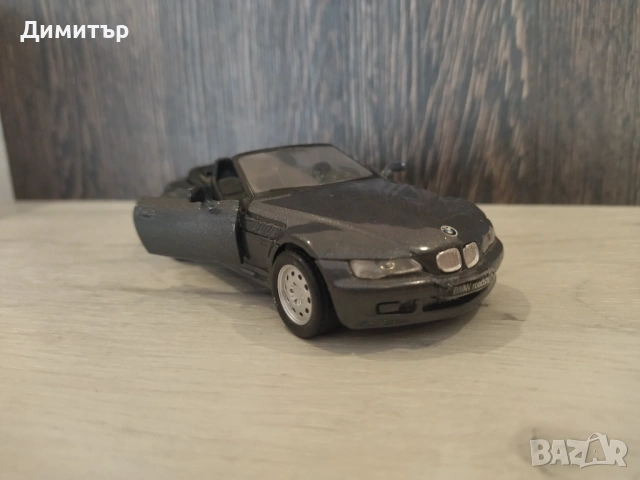 Метална количка BMW Z3 !!!, снимка 2 - Колекции - 54583616