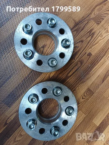 Фланци Mercedes 5x112/5x112 25 mm, снимка 2 - Аксесоари и консумативи - 55672824