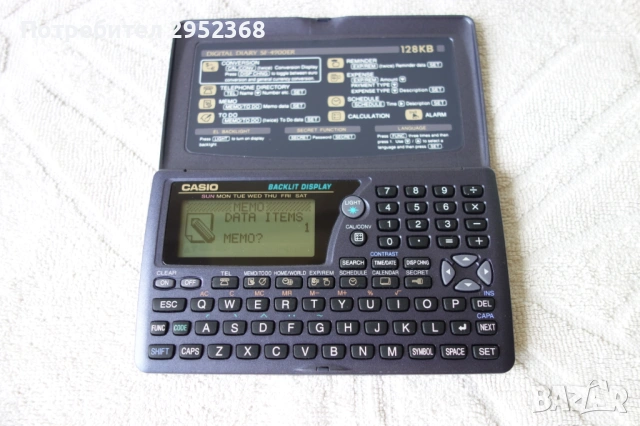 Casio електронен дигитален дневник, снимка 3 - Друга електроника - 54520639