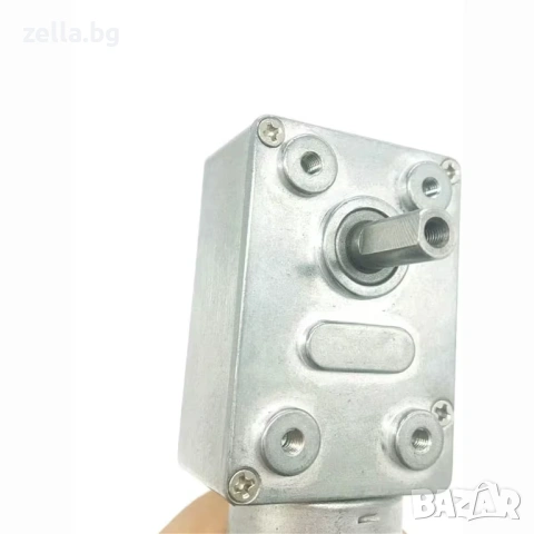 12V DC мотор с червячен редуктор GY-370 – Самоблокиращ, висок въртящ момент, ниски обороти 10442, снимка 12 - Друга електроника - 54703110