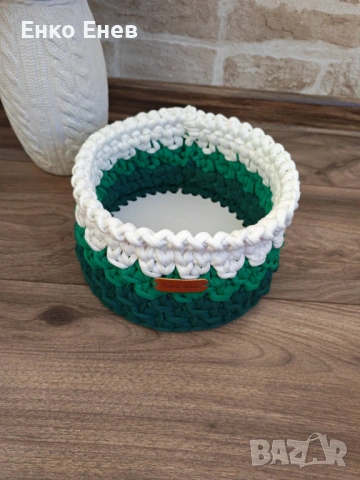 Изработка на ръчно плетени изделия, снимка 8 - Декорация за дома - 36484211