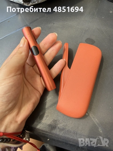 Оранжев iqos iluma I , снимка 5 - Електронни цигари - 55199956