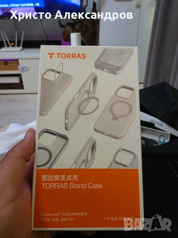 Кейс TORRAS Stand Case (Q3 Air) за iPhone 16 Pro, Магнитен, с вградена стойка #35, снимка 4 - Калъфи, кейсове - 54544571