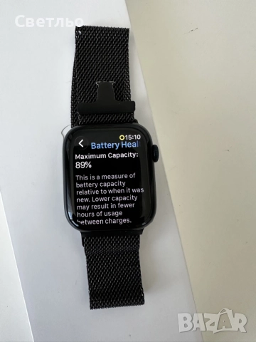 Apple watch 9 cellular , снимка 4 - Смарт часовници - 55223228