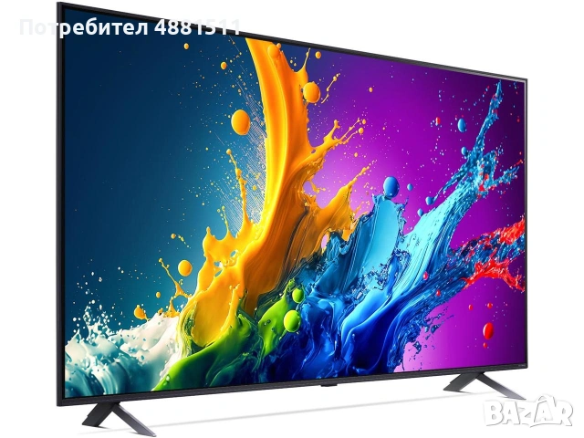 LG 43QNED80T3A 43" 4K QNED Smart TV – Отлично състояние, снимка 2 - Телевизори - 55232732