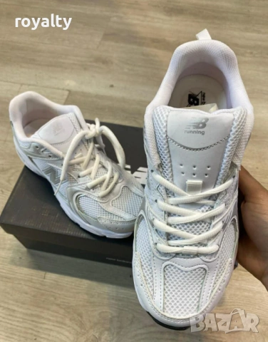 New Balance 530 Нови Бели Дамски Маратонки Ню Баланс 530 с Кутия , снимка 2 - Маратонки - 54775275