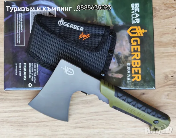 Малка брадва Gerber, снимка 10 - Ножове - 55657960