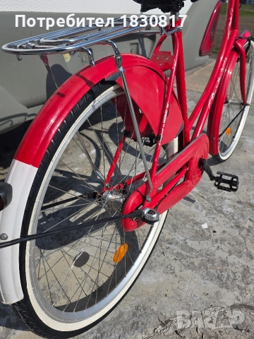 Градски велосипед Busetto Vintage 3 скорости Shimano Nexus, снимка 4 - Велосипеди - 53291608