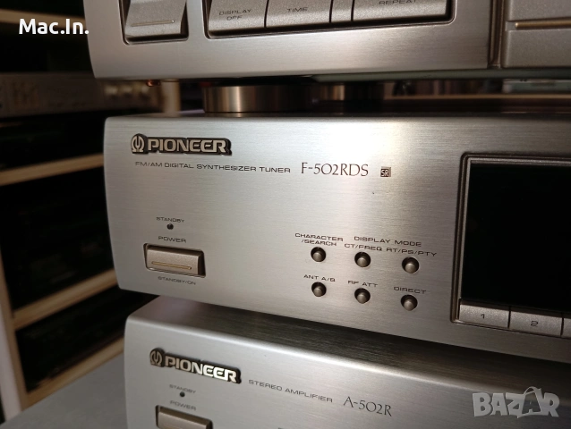 Аудио Система Pioneer A-502R/PD-S702/F-502 RDS, снимка 9 - Ресийвъри, усилватели, смесителни пултове - 54644945