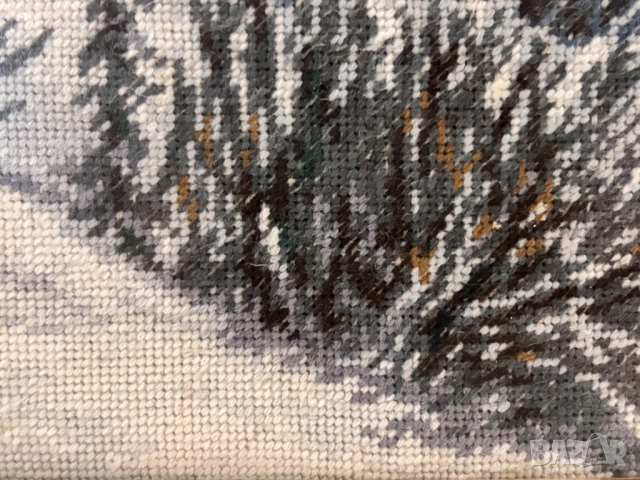 Гоблен "Зимно вълшебство", снимка 8 - Гоблени - 54188040