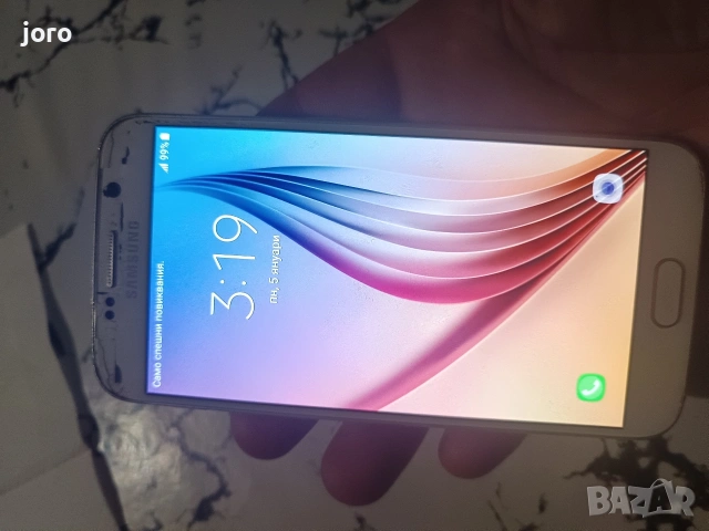 samsung s6 перфектен, снимка 2 - Samsung - 55252553