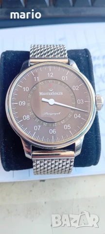 MeisterSinger Perigraph Automatic 43mm БАРТЕР, снимка 2 - Мъжки - 55242333