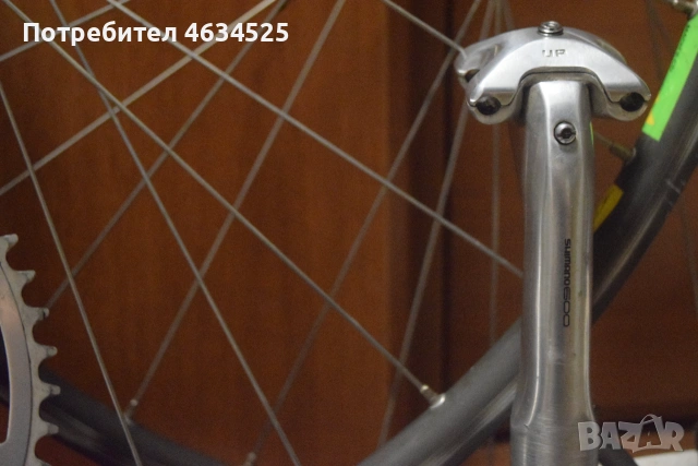 Ретро Шосеен Монтаж Shimano 600 Tricolore 6400, 7 скорости, снимка 6 - Части за велосипеди - 55000641
