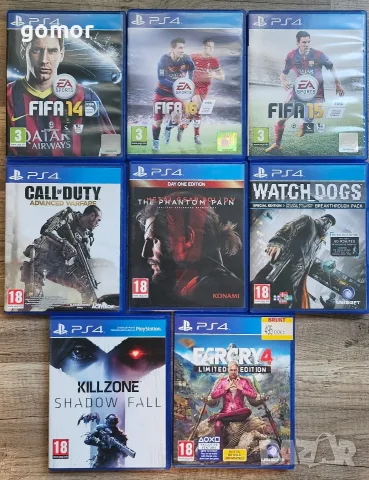 PS4 дискове PS4 DISC GAMES 