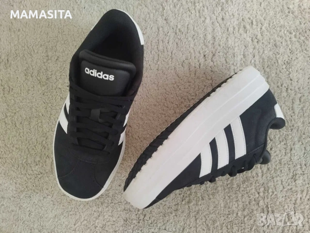 Дамски маратонки/кец Adidas VL Court Bold, снимка 5 - Маратонки - 54788001