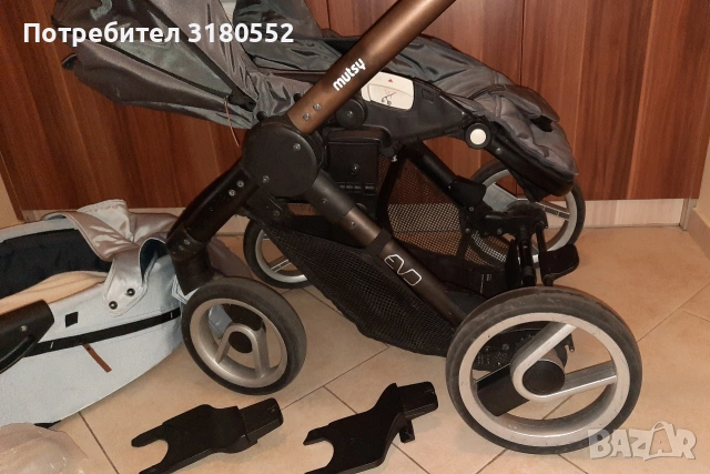 Бебешка/детска количка MUTSY EVO-2в1

, снимка 11 - Детски колички - 54530732