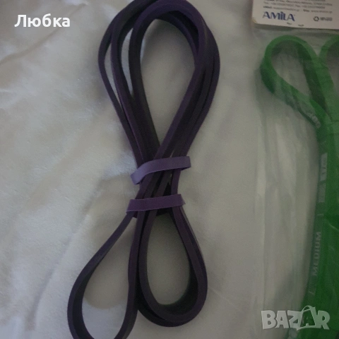 Ластици за тренировки, снимка 3 - Фитнес уреди - 54660272