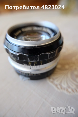 Nikon NIKKOR-S Auto 50mm f/1.4 Non Ai Lens. Nikon F Mount, снимка 6 - Обективи и филтри - 54553055