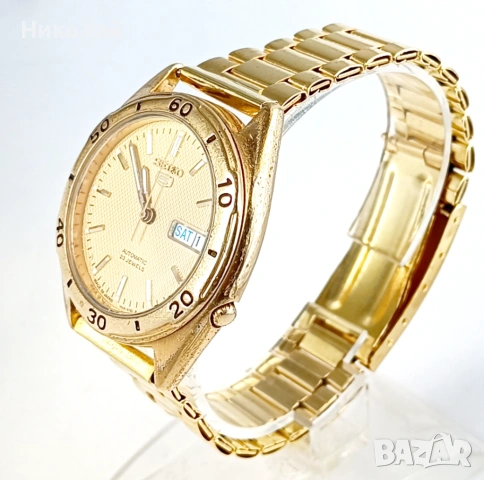 Seiko 5 automatic - японски автоматичен часовник , снимка 3 - Мъжки - 54892390