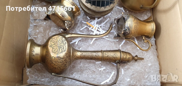 Антикварни месингови съдове и предмети с ювелирна и декоративна стойност , снимка 5 - Други ценни предмети - 54201086