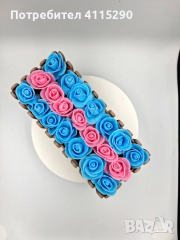 Вечни букети, снимка 4 - Ръчно изработени сувенири - 54079577